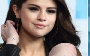 Selena Gomez Music Note Tattoo