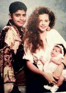 Selena Gomez with Her Parents