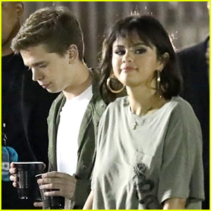 Selena Gomez with rumoured Boyfriend Caleb Stevens