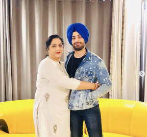 Shehzad Deol with his mother