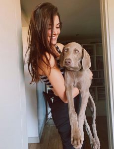 Hande Erçel loves Dogs