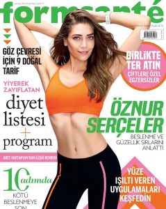 Öznur Serçeler on Magazine
