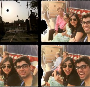 Disha Parmar with her family