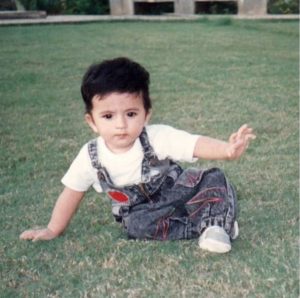 Zeeshan Khan Childhood Picture
