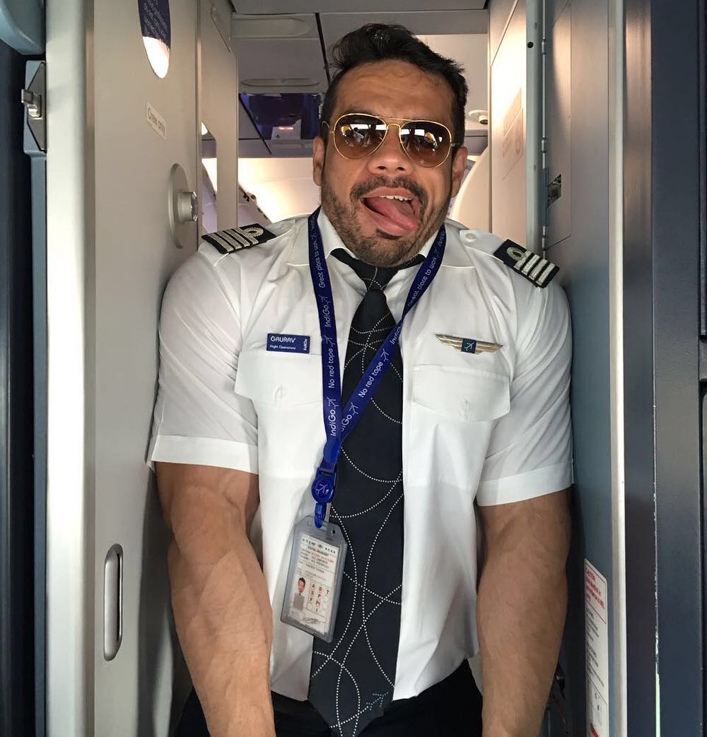Gaurav taneja and Flying Beast as a Captain on AirAsia Flight