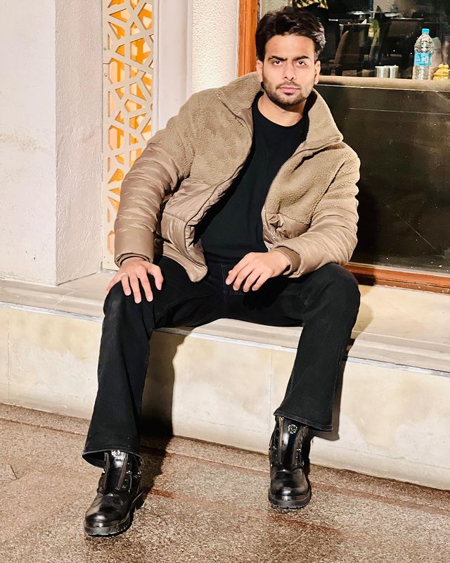 Mankirt Aulakh Posing for a picture