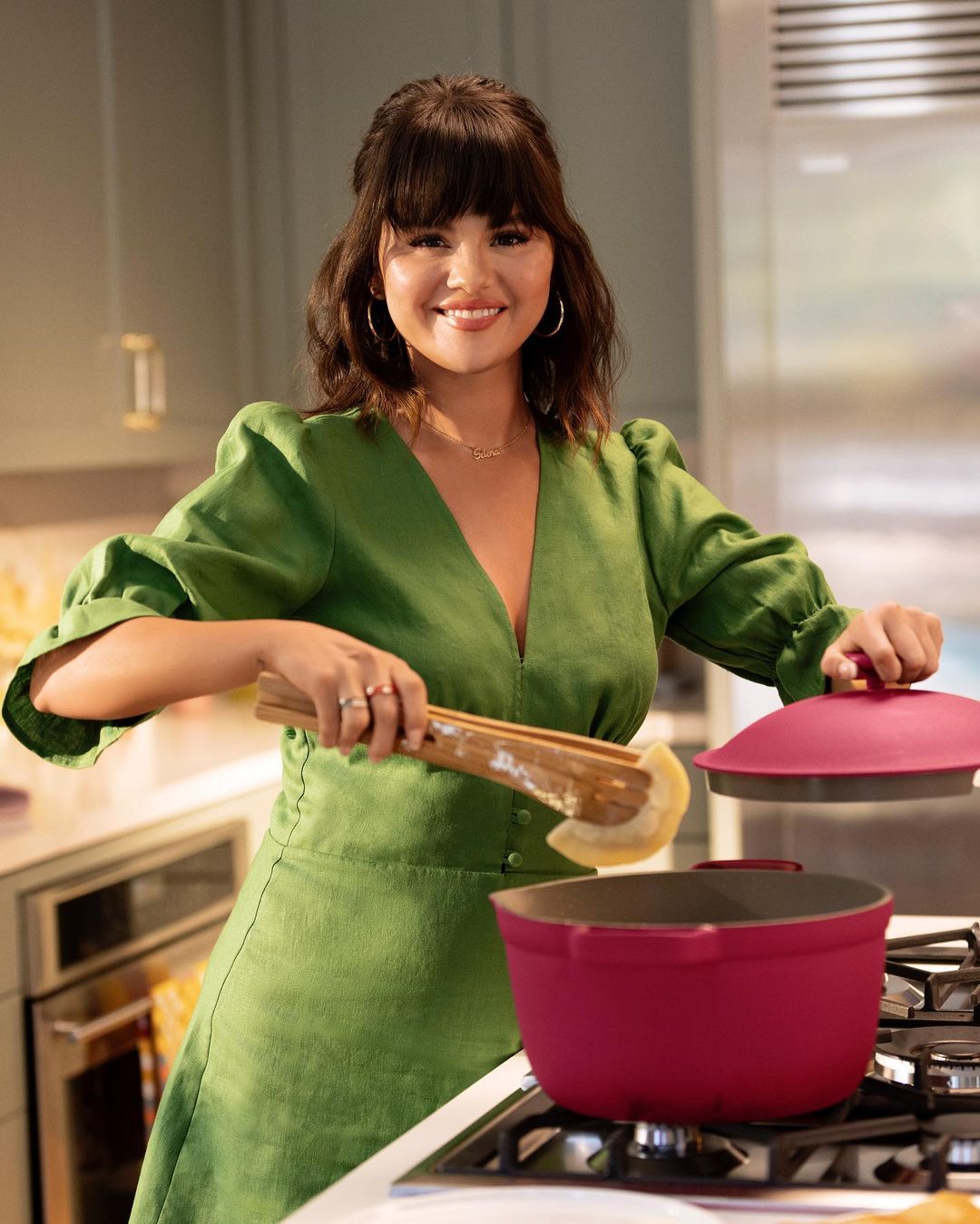 12 Unique Facts About Selena Gomez That Makes Her So SPECIAL- A still from her cooking show