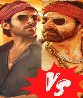 Shahzada Poster vs. Bachchan Pandey Poster: What’s So Similar between Kartik Aaryan’s & Akshay Kumar’s posters?
