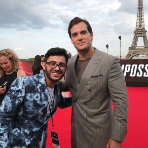 Carry Minati with The Man of Steel - Henry Cavill