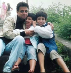carry minati with his father and brother