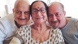 Dulari Kher with sons, Anupam Kher and Raju Kher tested positive for Covid-19