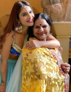 Neha Malik with her Mother