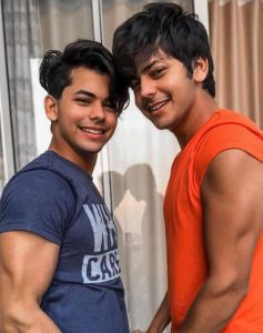 Abhishek Nigam with his Brother