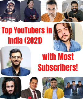 top-youtubers-in-india-with-most-subscribers-2021