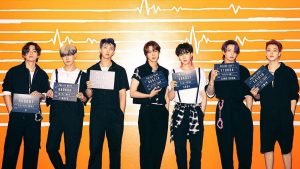 BTS band - RM, Jimin, V, Jungkook, Jin, Suga, and J-Hope