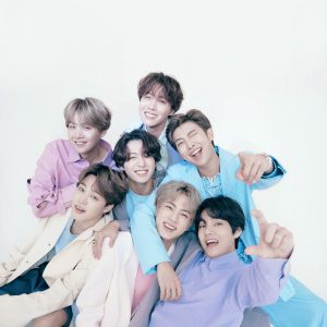 RM, Jimin, V, Jungkook, Jin, Suga, and J-Hope