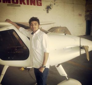 Aman Bam always wanted to be a pilot