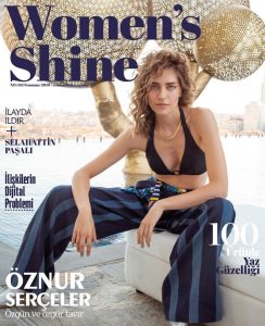 Öznur Serçeler on Magazine, Women's Shine