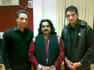 Manmeet Singh with his borther KP and Gurpreet Singh Wadali