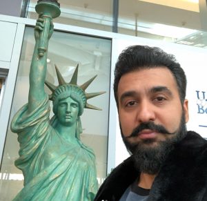 Raj Kundra in New York