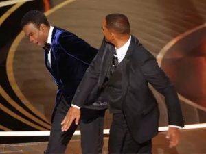 Will Smith slaps Chris