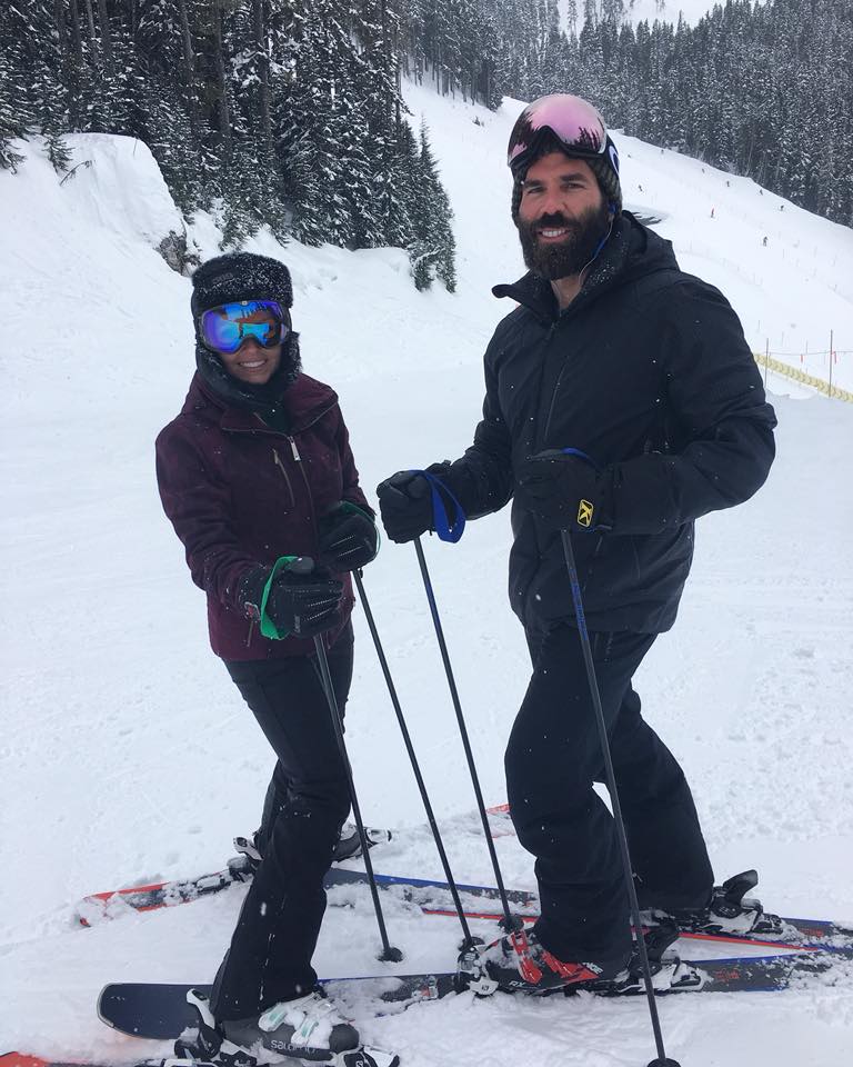Dan Bilzerian skiing with Sofia Bevarly