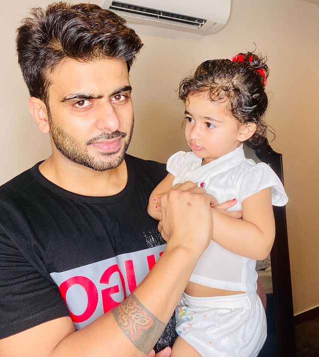 Mankirt Aulakh with his niece