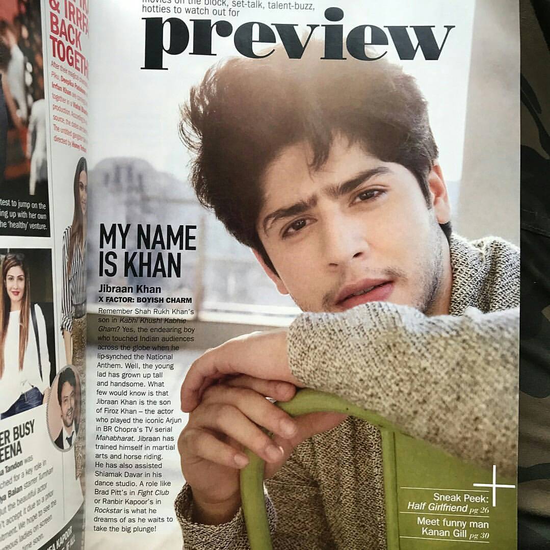 Jibraan Khan in Magazine