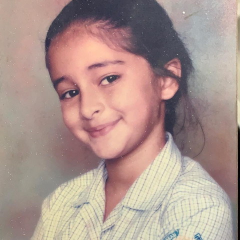 Ananya Panday Childhood Picture
