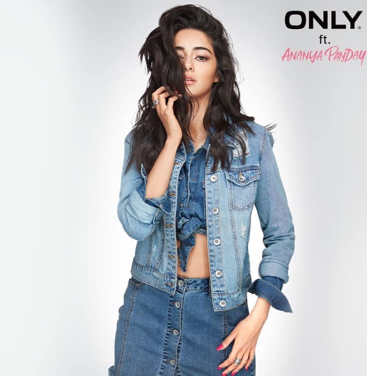 Ananya Panday in Only ad