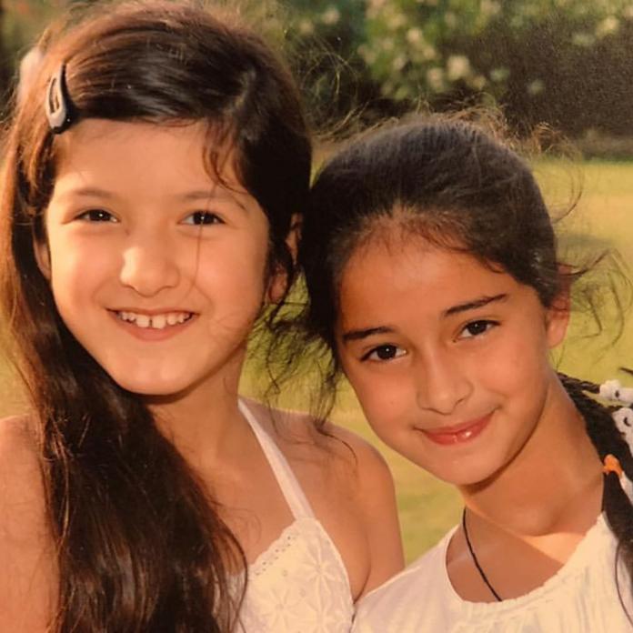 Childhood picture of Ananya Panday