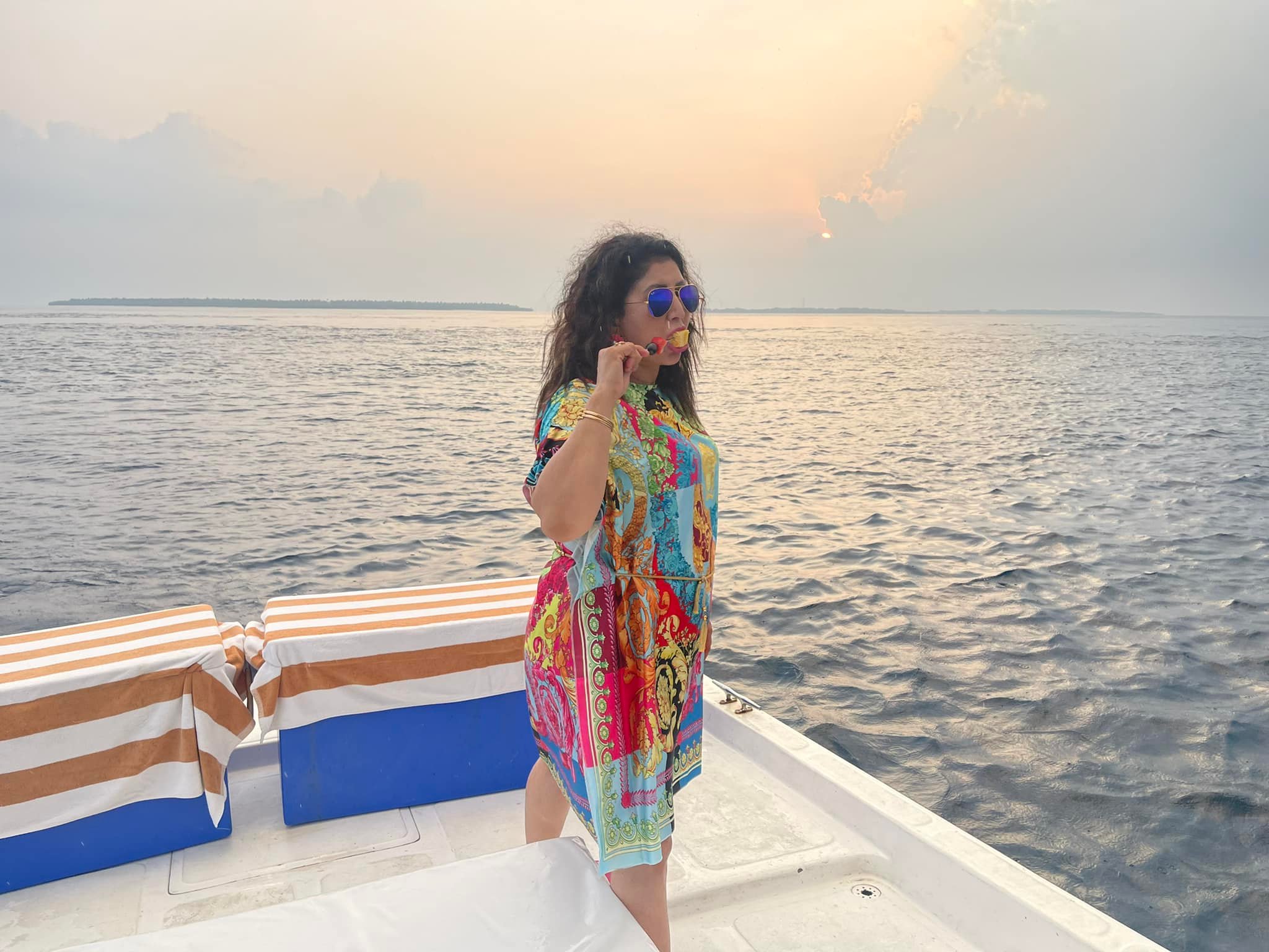 Meera Rautela FActs - Enjoying in Maldives