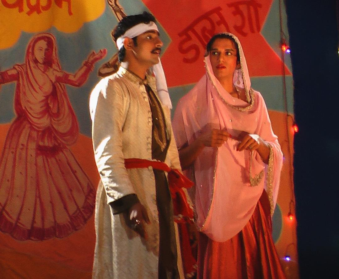 Vijay Varma during his theatre plays