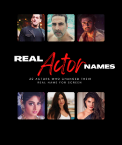 20 Indian actors who changed their real names for screen