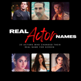 20 Indian actors who changed their real names for screen