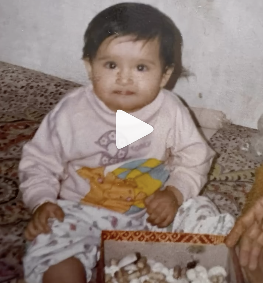 Himanshi Tekwani That Glam Girl childhood picture