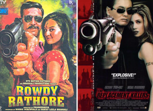 bollywood movie posters copied from Hollywood 