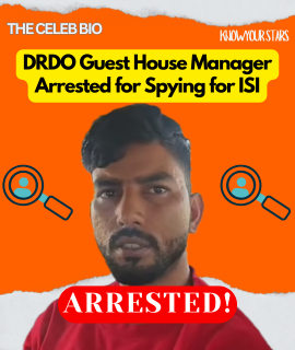 DRDO MANAGER MAHENDRA PRASAD ARRESTED