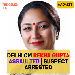 Delhi CM Rekha Gupta assaulted - The Celeb Bio