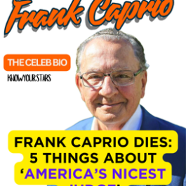 Frank Caprio Biography - The Celeb Bio