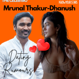 Mrunal Thakur Dhanush dating