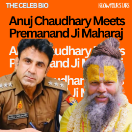 PREMANAND MEETS ANUJ CHAUDHARY