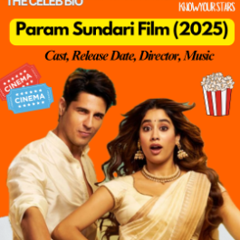 Param Sundari Film 2025-The Celeb Bio