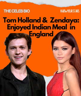 Tom Holland Zendaya Indian Meal