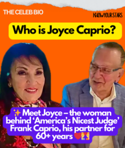 ✨ Meet Joyce – the woman behind ‘America’s Nicest Judge’ Frank Caprio, his partner for 60+ years ❤️👩‍❤️‍👨