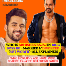 Abhishek Bajaj Bigg Boss 19 Biography- Who Is Abhishek Bajaj in Bigg Boss 19