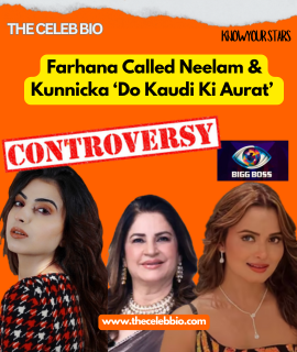 Bigg Boss 19 Farhana vs Neelam clash