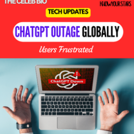 CHATGPT down - the celeb bio