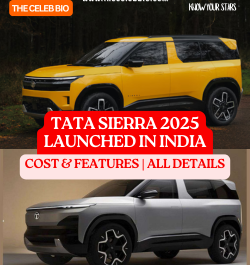 Tata Sierra 2025 launched in India - The Celeb Bio