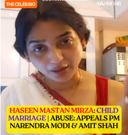 Haseen Mastan Mirza abuse case - The Celeb Bio